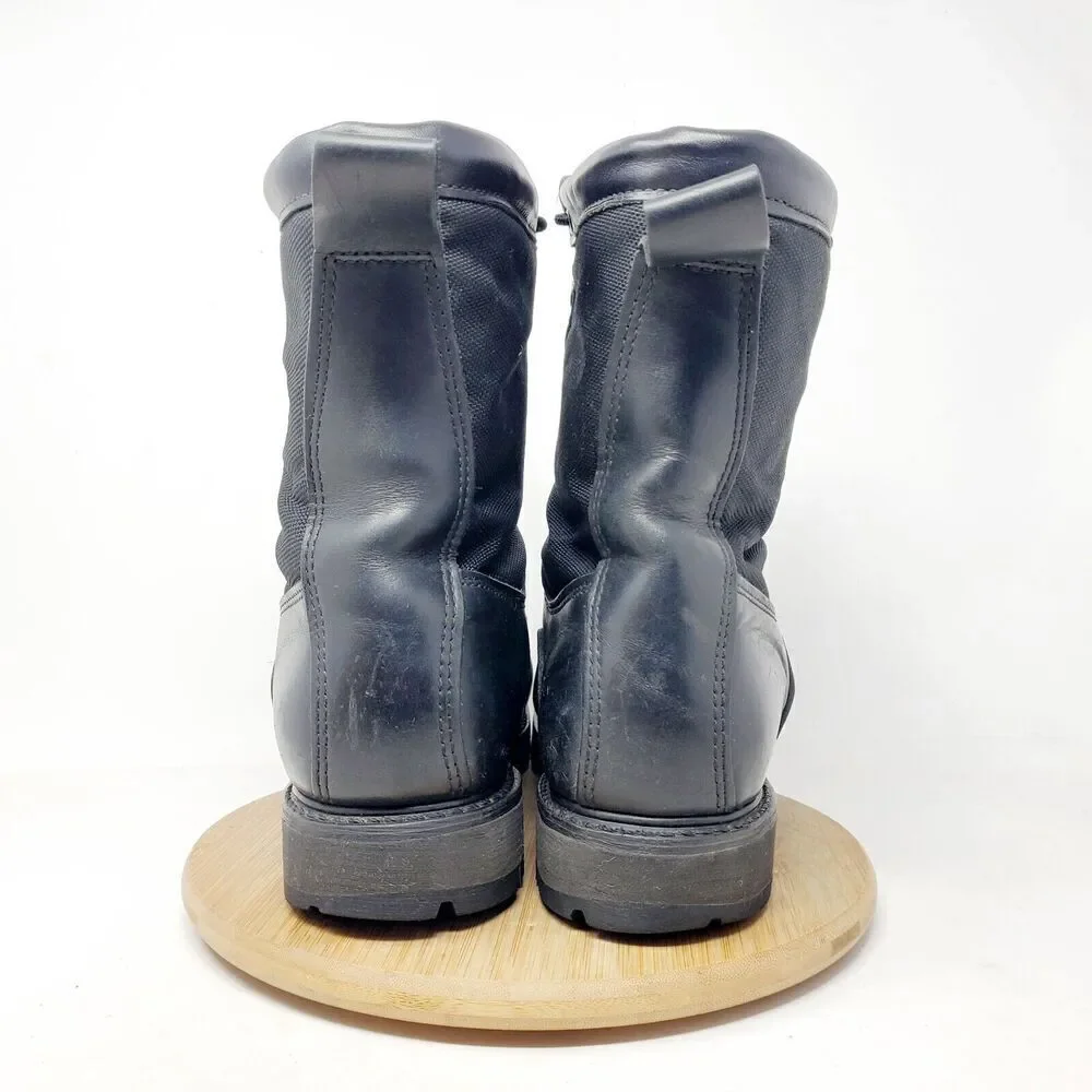 Matterhorn Boots Mens 9 Black Military Tactical Combat Shoe Vibram Insulated USA